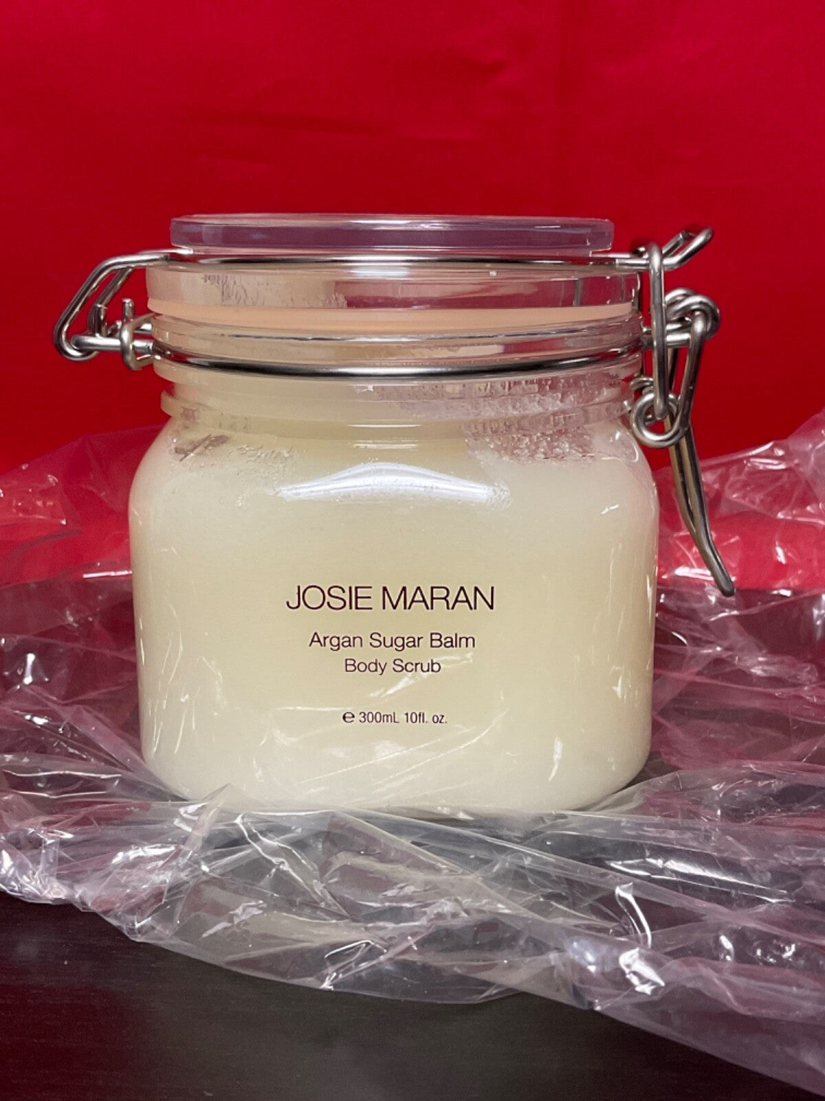 Josie Maran Argan Sugar Balm Body Scrub Choose Scent 300ml./10oz.