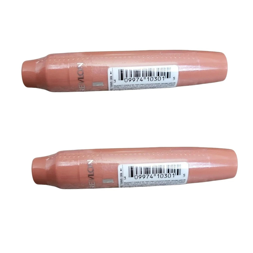 Kiss Cushion Lip Tint Pack of 2 Pretty Kiss 210 — Hydrating Lip Stain Balm