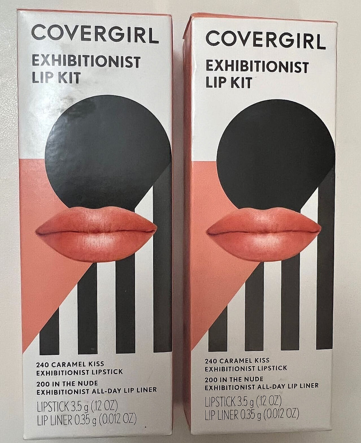 Lip Kit with Lipstick and Liner - Caramel Kiss & In The Nude - Pack of 2