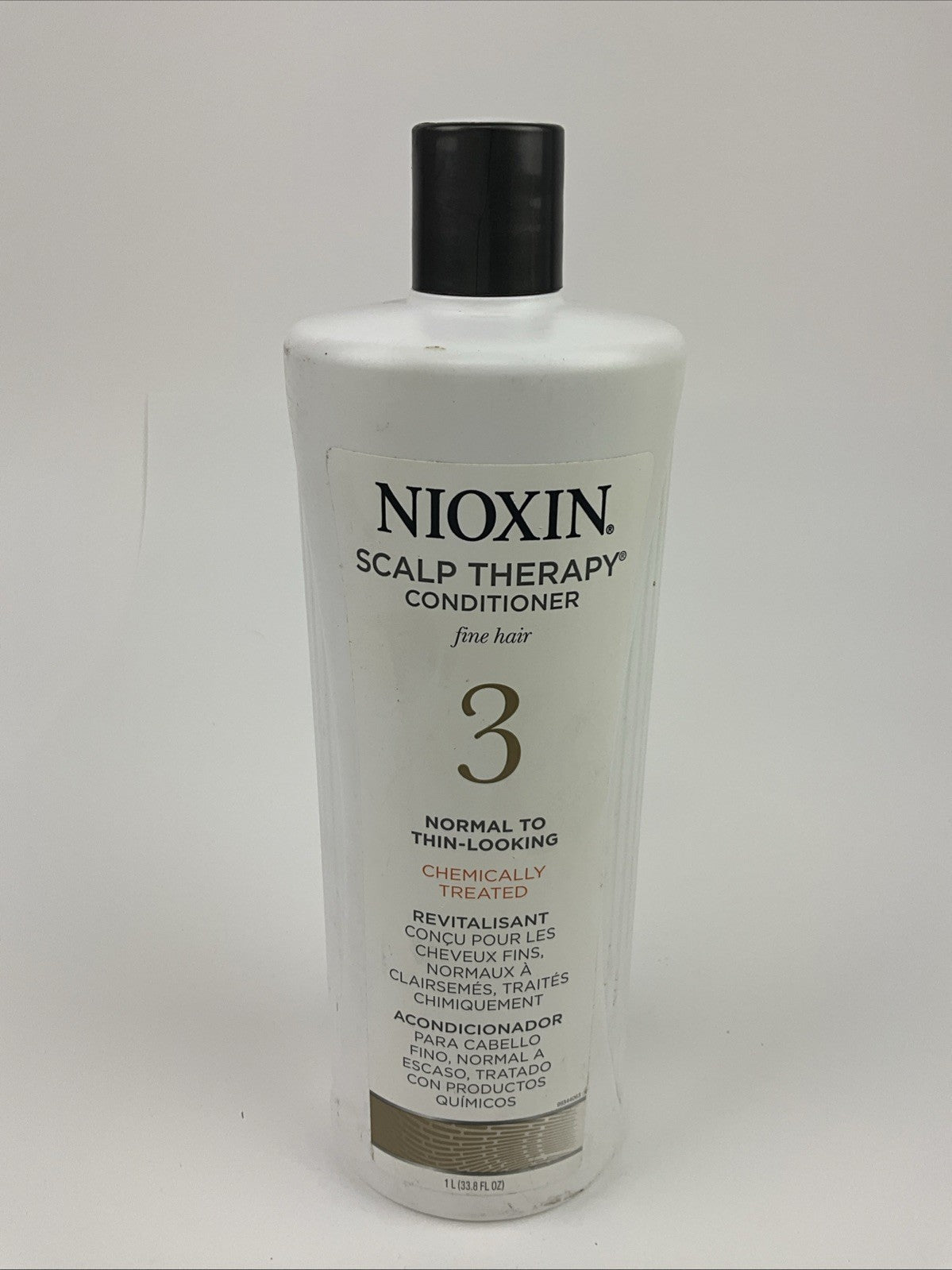 Nioxin Scalp Therapy Conditioner #3 Fine Hair Normal to Thn 33.8 Fl Oz