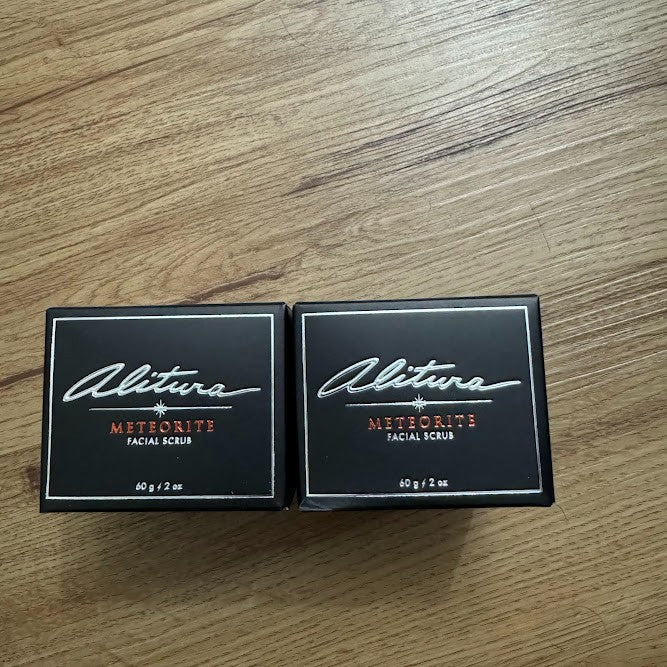 Alitura The Meteorite Facial Scrub New & Sealed 4 oz (2 Boxes)