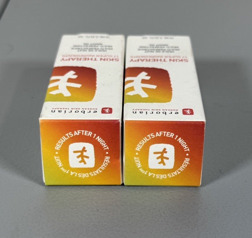 Night Face Oil Serum with Plant Extracts - 2 Pack 10mL