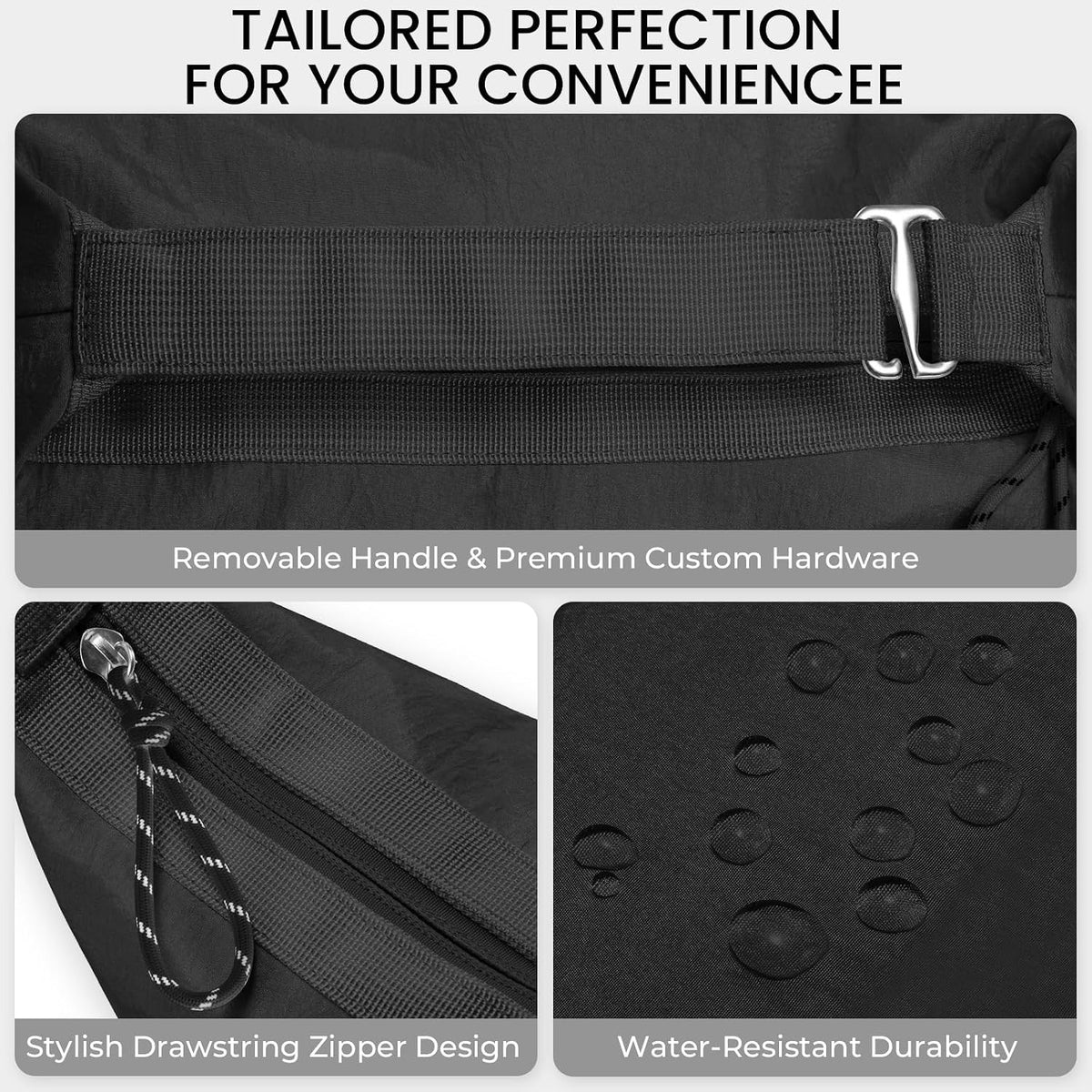 Large Water-Resistant Travel Toiletry Bag for Women with Multiple Pockets