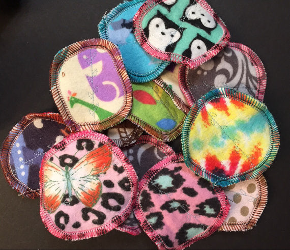 Reusable Cotton Rounds Facial Pads Set - Eco-Friendly Makeup & Skincare