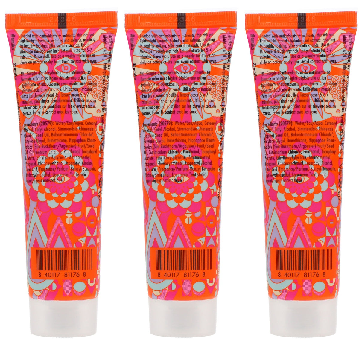 Hair Mask Set - Nourishing Deep Conditioner for Dry Damaged Hair 3 Pack