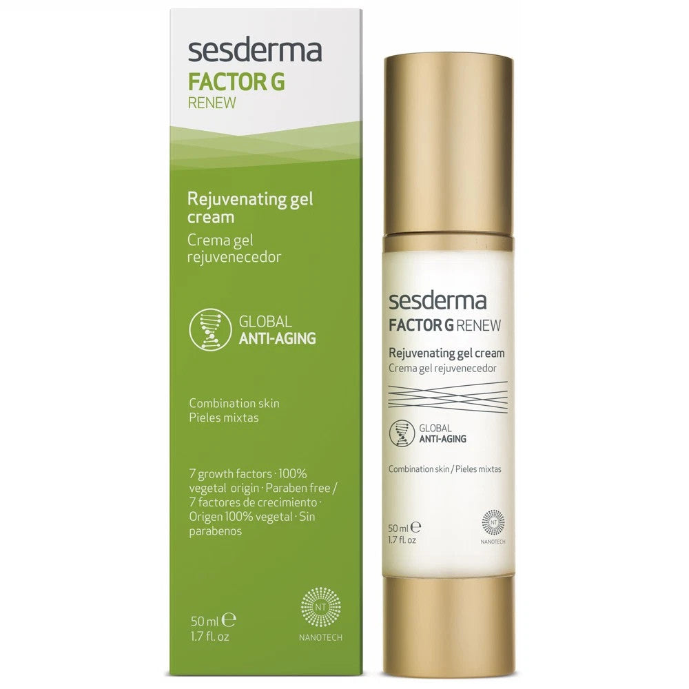 2 Pack Rejuvenating Anti-Aging Gel Cream with Collagen Boost, 50ml