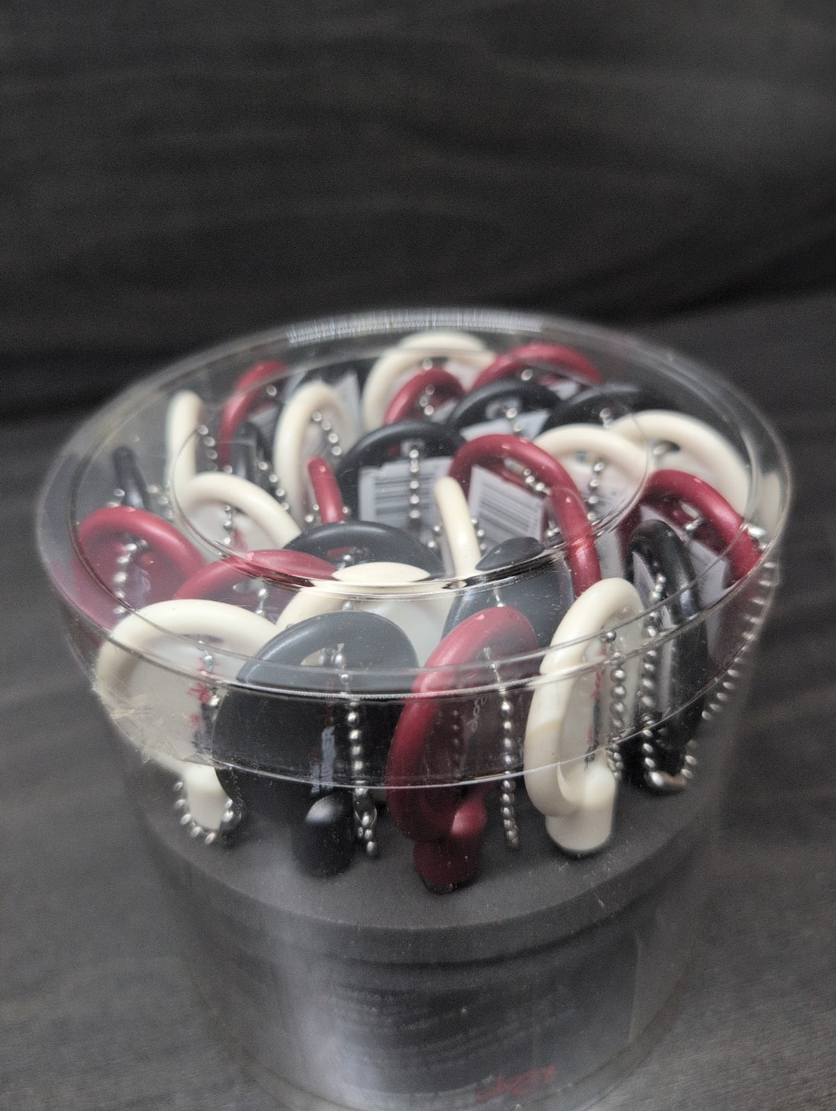 30 Pcs Babyliss Pro Screwdrivers Keychains Red Black & White - Barber Accessories
