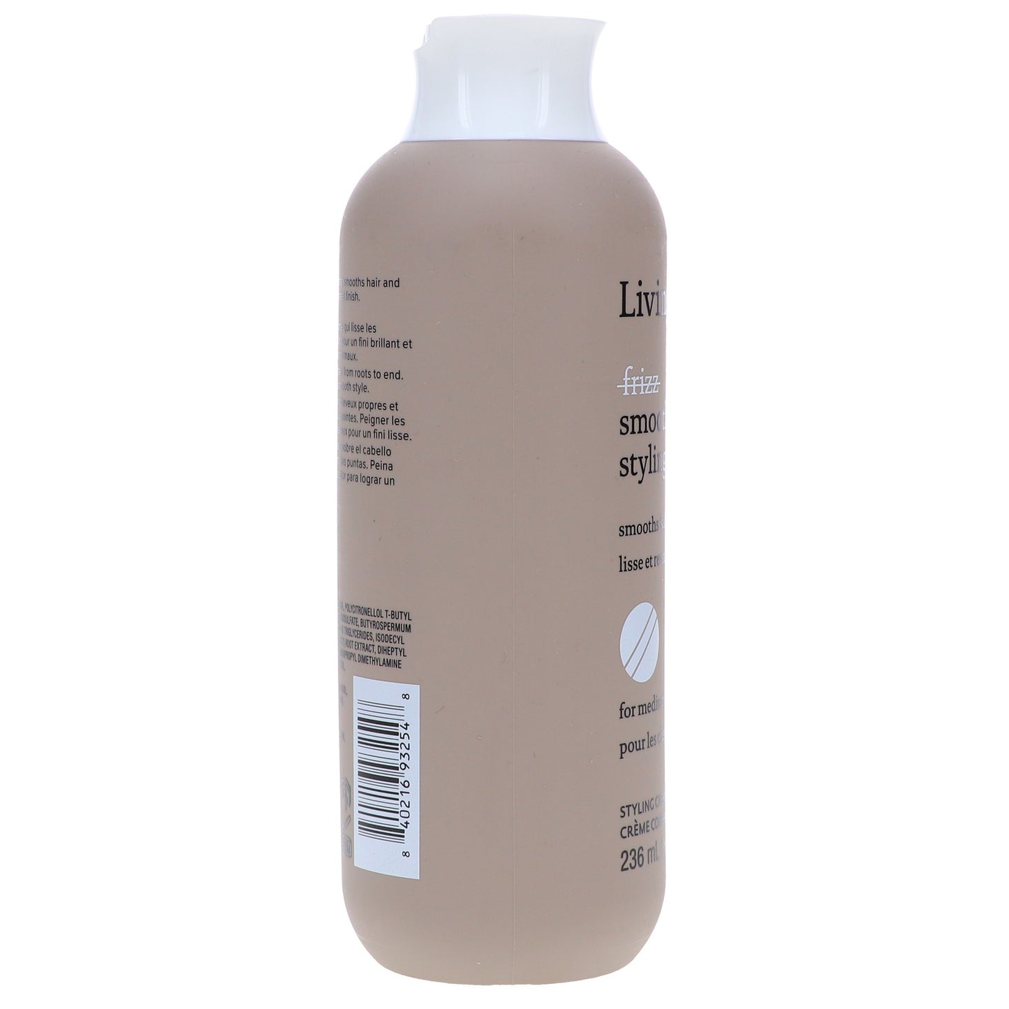 Hair Styling Cream for Frizz Control and Shine - 8 oz