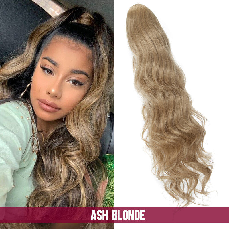 200g Thick Large Drawstring Ponytail Clip-In Hair Extension for Full Head