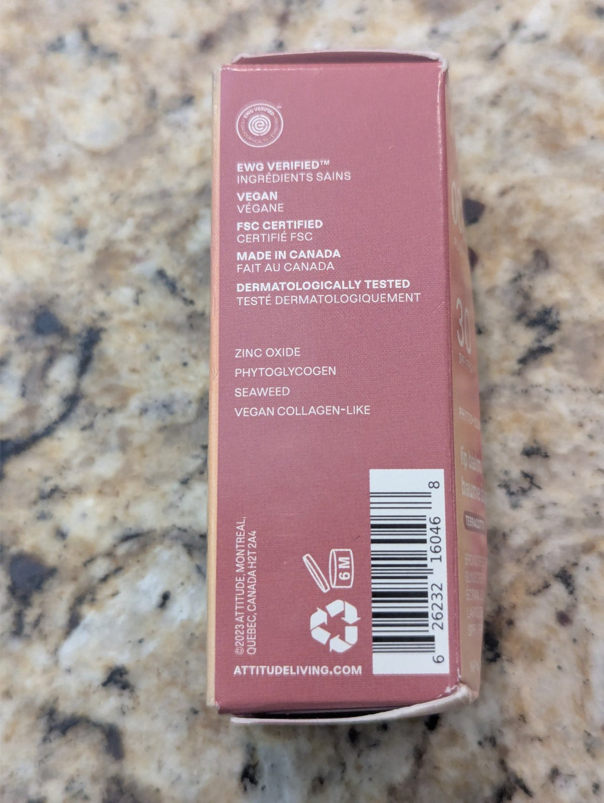 Tinted Lip Balm SPF 30 - Oceanly Terracotta 0.3 oz | Moisturizing Lip Treatment