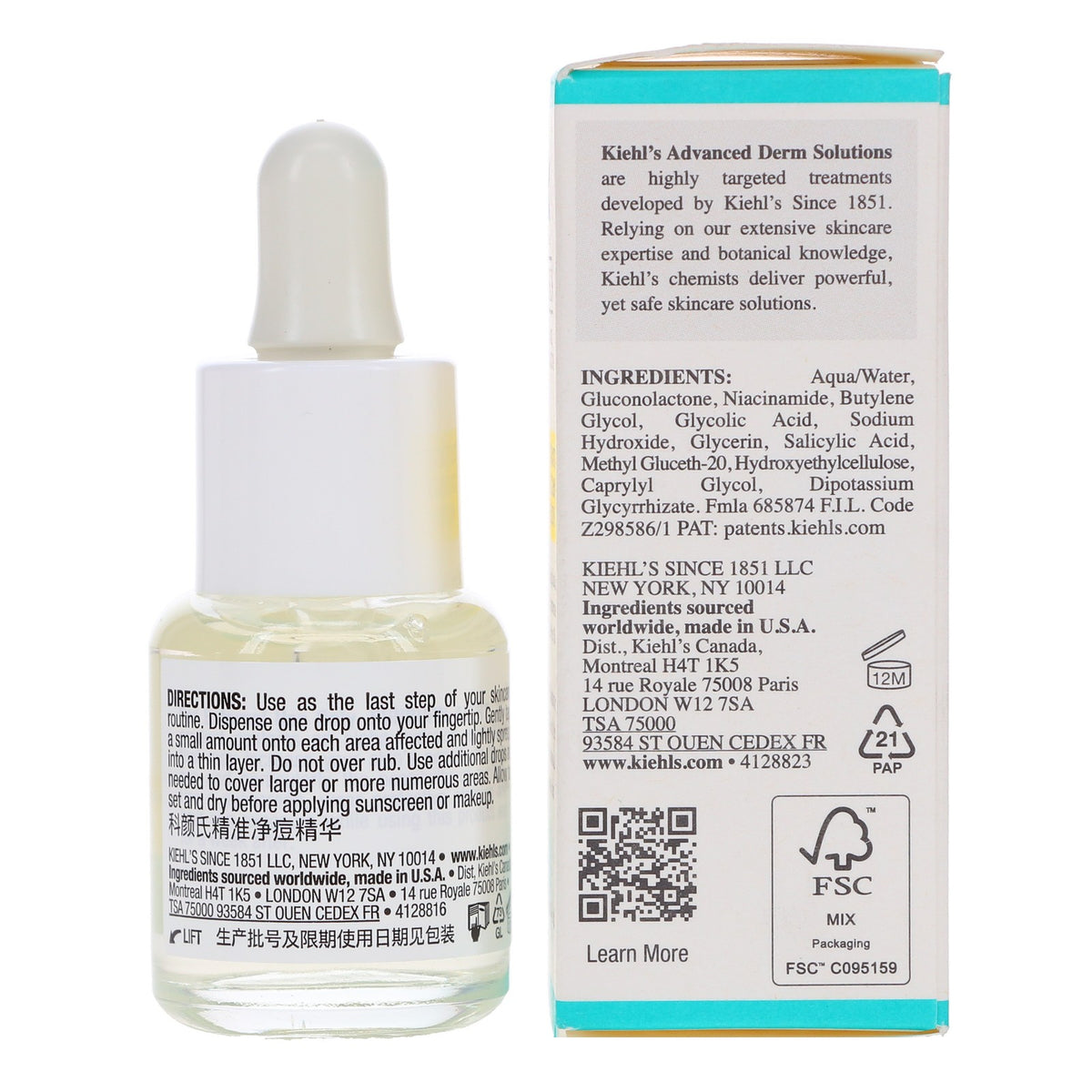 Acne Spot Treatment - Targeted Clear Skin Solution 0.5 oz