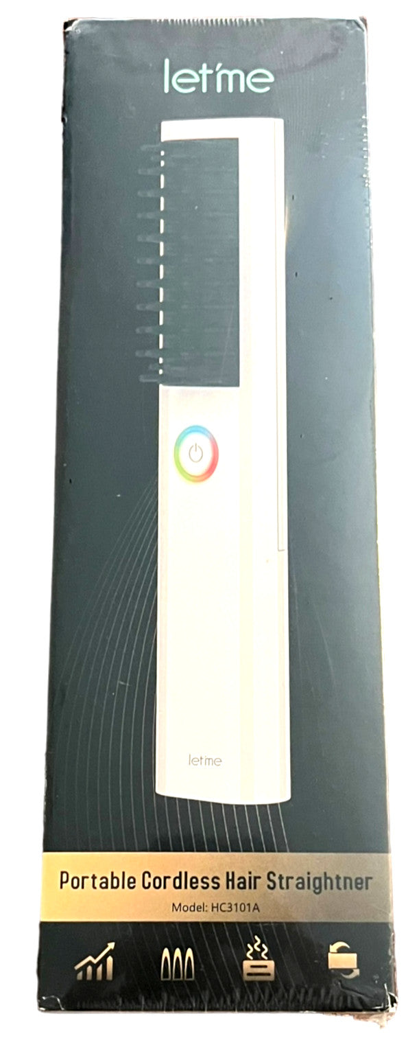 Portable Cordless Hair Straightener HC3101A - Travel Flat Iron