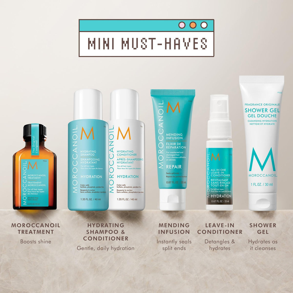 Moroccanoil Mini Must-Haves - Deluxe Sampler Set n/a