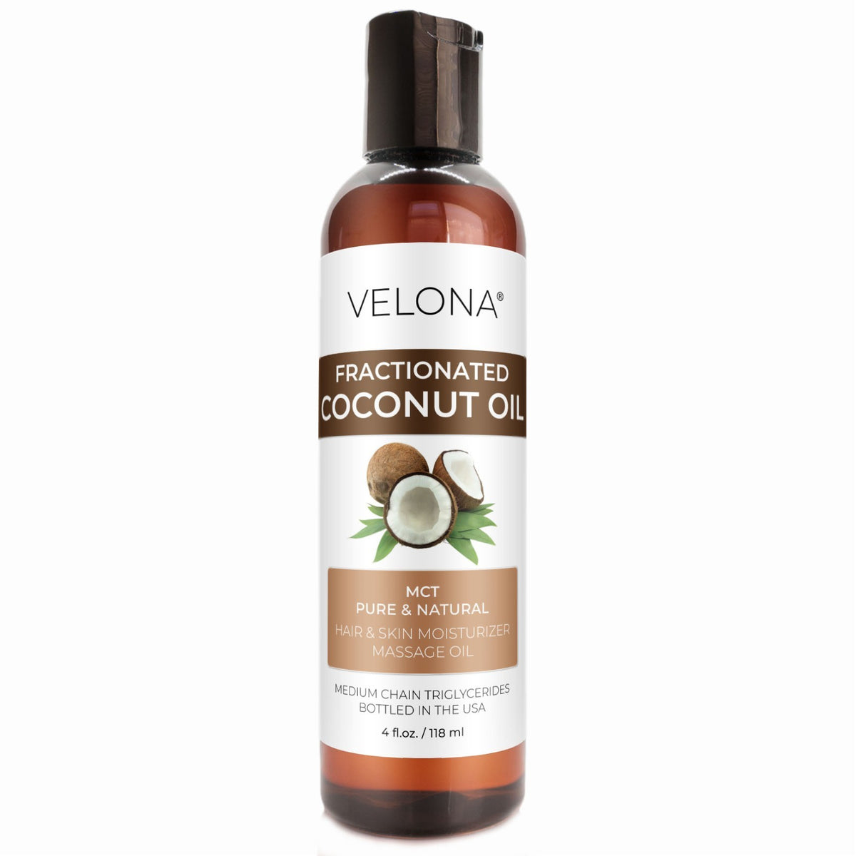 MCT Fractionated Coconut Oil - 4 Fl Oz Carrier Oil