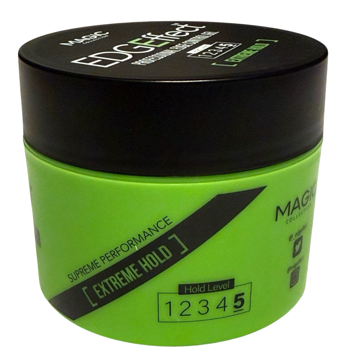 Extreme Hold Hair Gel with Avocado, Aloe Vera & Grape Seed Oil - 8oz, 3-Pack