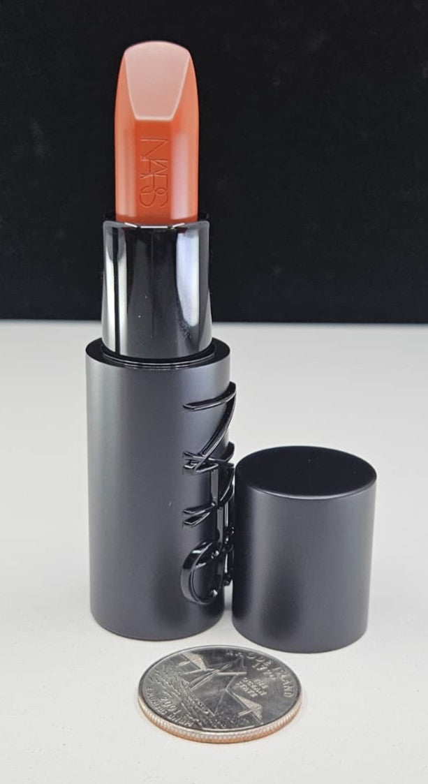 NARS Refillable Lipstick 803 Body Heat - Warm Orange-Golden Shade, Satin Finish