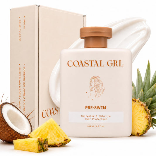 Pre-Swim Leave-In Conditioner for Hair Protection & Frizz Control - 6.8 Fl Oz