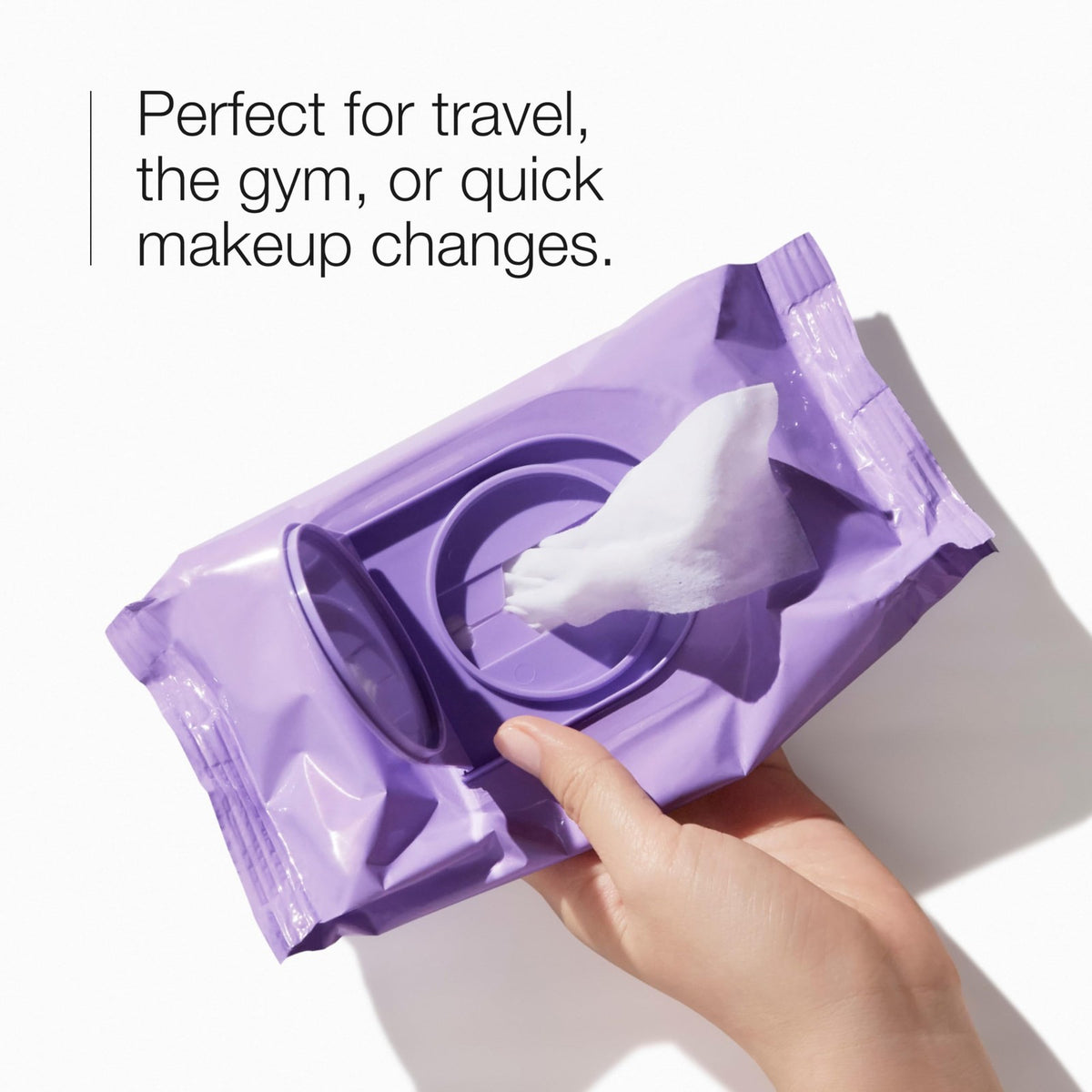 Micellar Makeup Remover Wipes - 50 Count, Gentle & Fragrance-Free