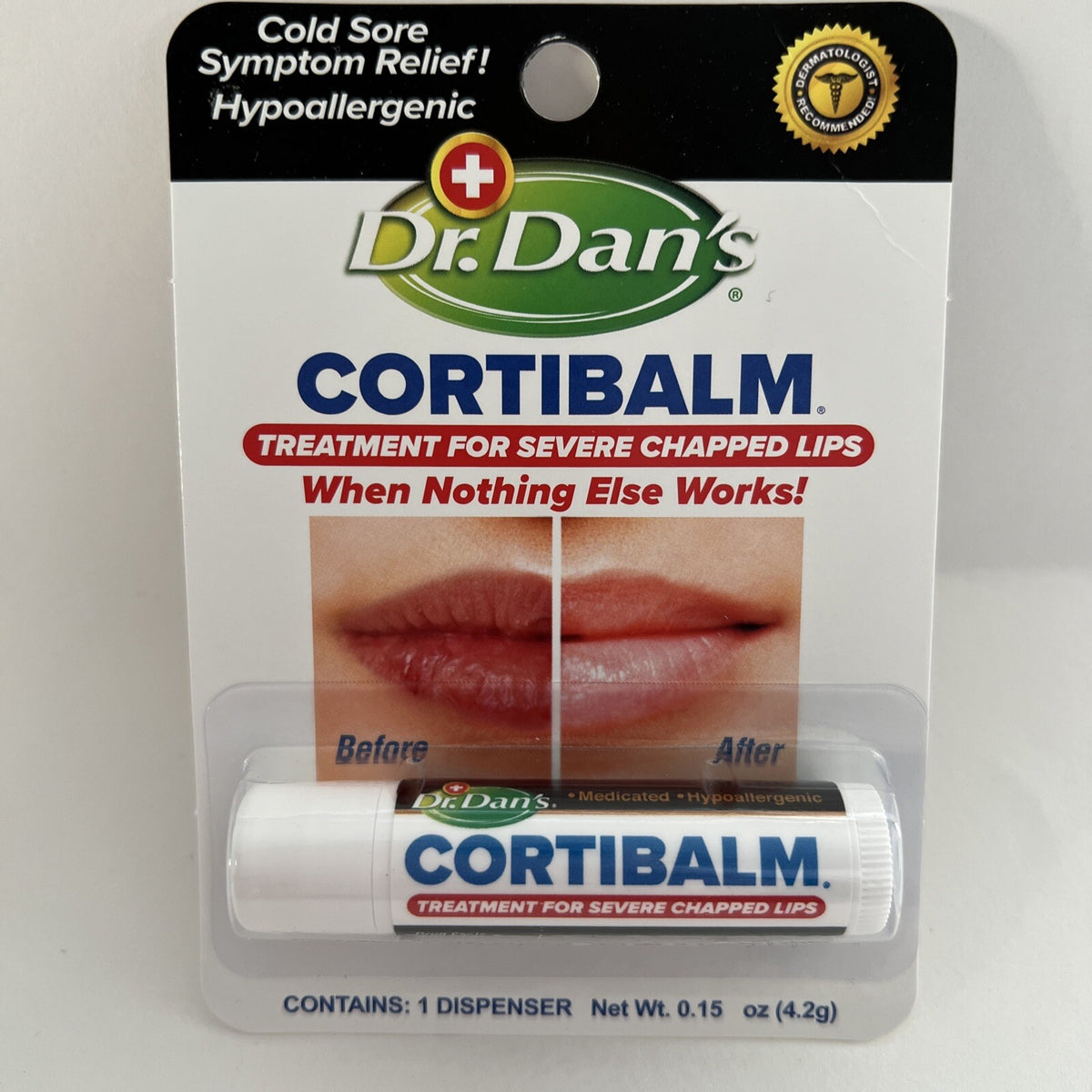 Medicated Lip Balm for Chapped Lips - Soothing & Hydrating Treatment