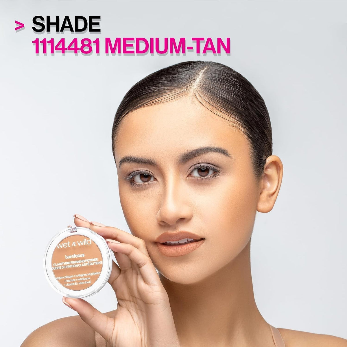 Light-Coverage Clarifying Face Powder for All Skin Types with Matte Finish