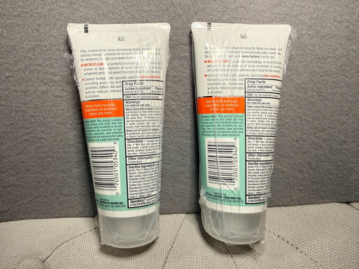 Neutrogena Oil-Free Acne Stress Control Power Cream Wash 6 fl oz - Clear Skin