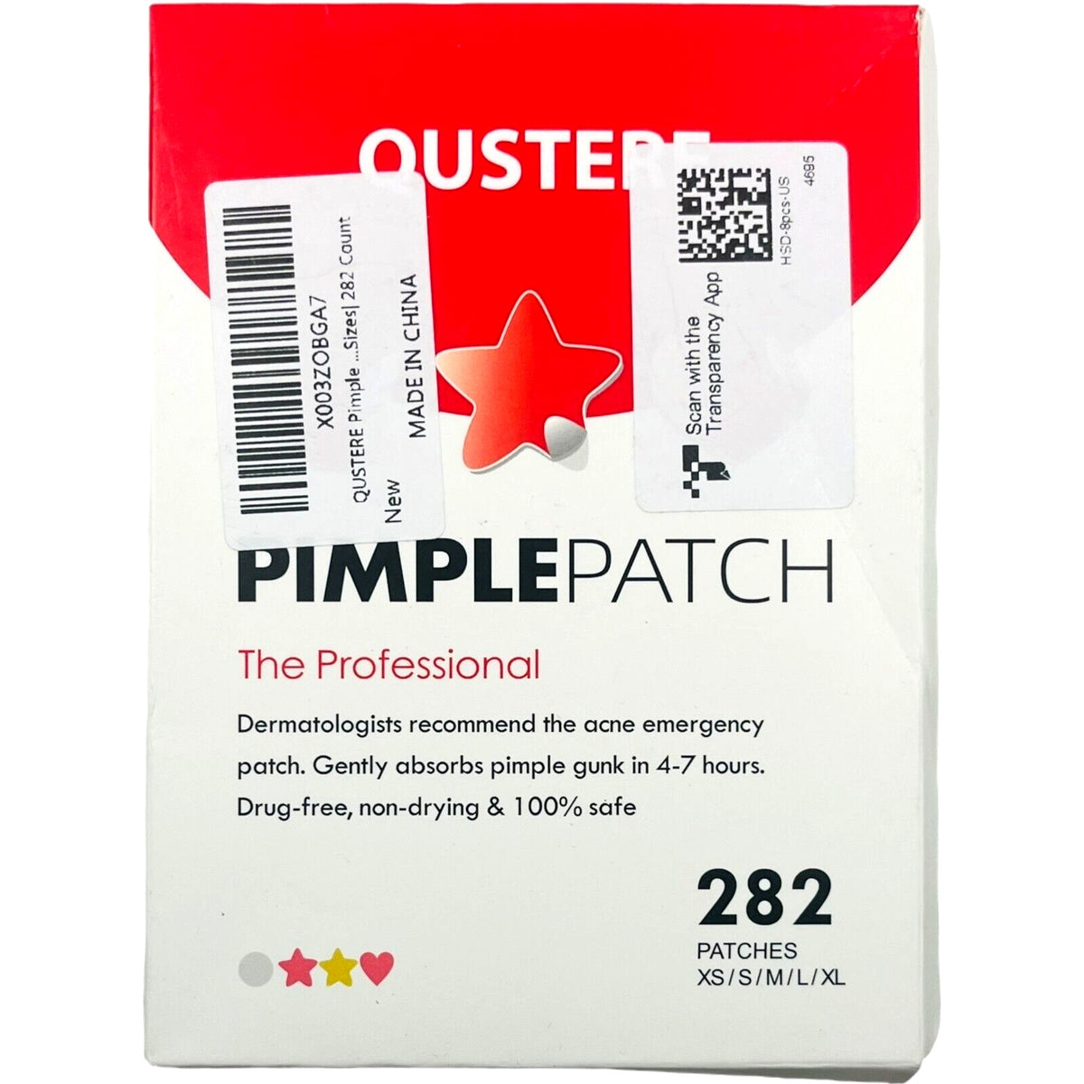 Pimple Patch Kit 282 Patches – Two Boxes, Acne Care