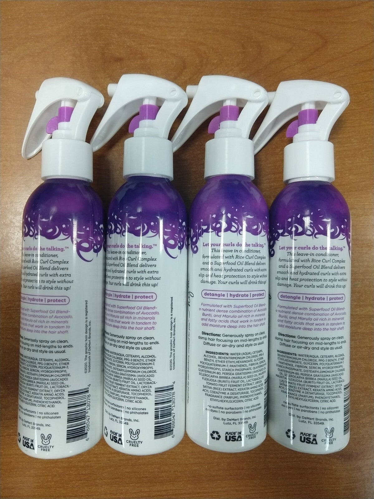 Curl Talk Shampoo & Conditioner Set for Curly Hair - Sulfate-Free Hydrating Hair Care