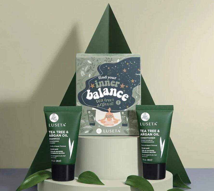 Luseta Inner Balance Repairing and Clarifying Kit Tea Tree & Argan