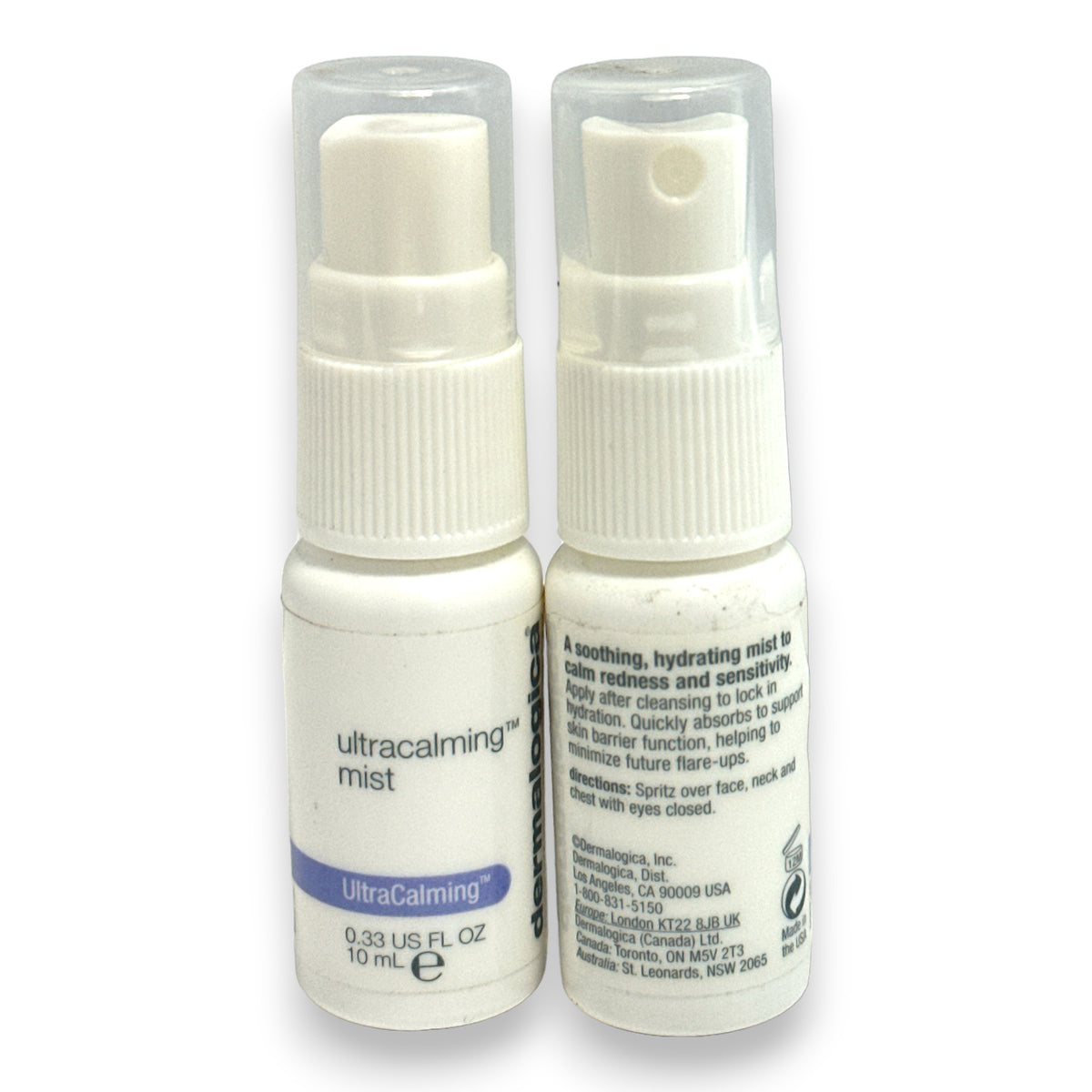 Dermalogica UltraCalming Facial Mist 0.33 fl oz / 10 ml - Pack of 2
