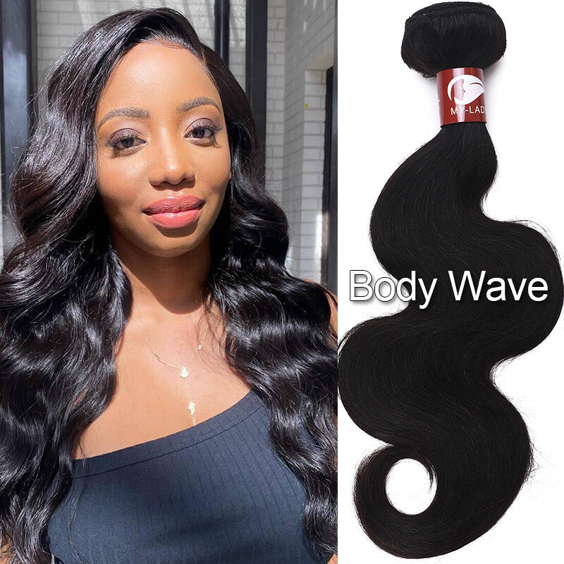 Virgin Human Hair Extensions Bundles - Straight Wavy Weave & Weft Options