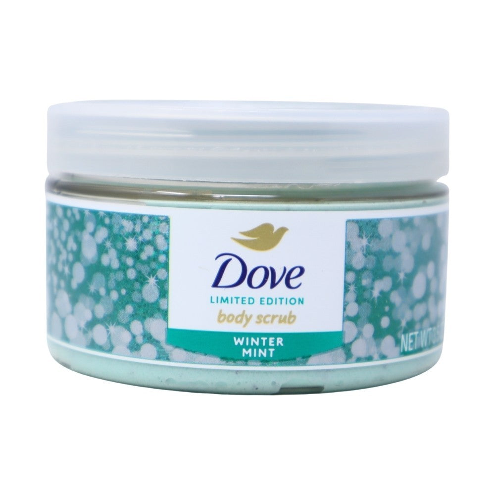 Pack of 3x Dove Limited Edition Body Scrub, Winter Mint, 3.5 Oz