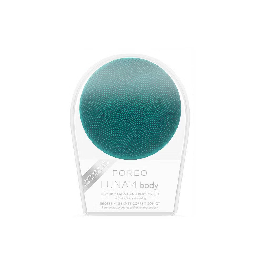 Exfoliating Silicone Body Brush - FOREO Luna for Body Evergreen