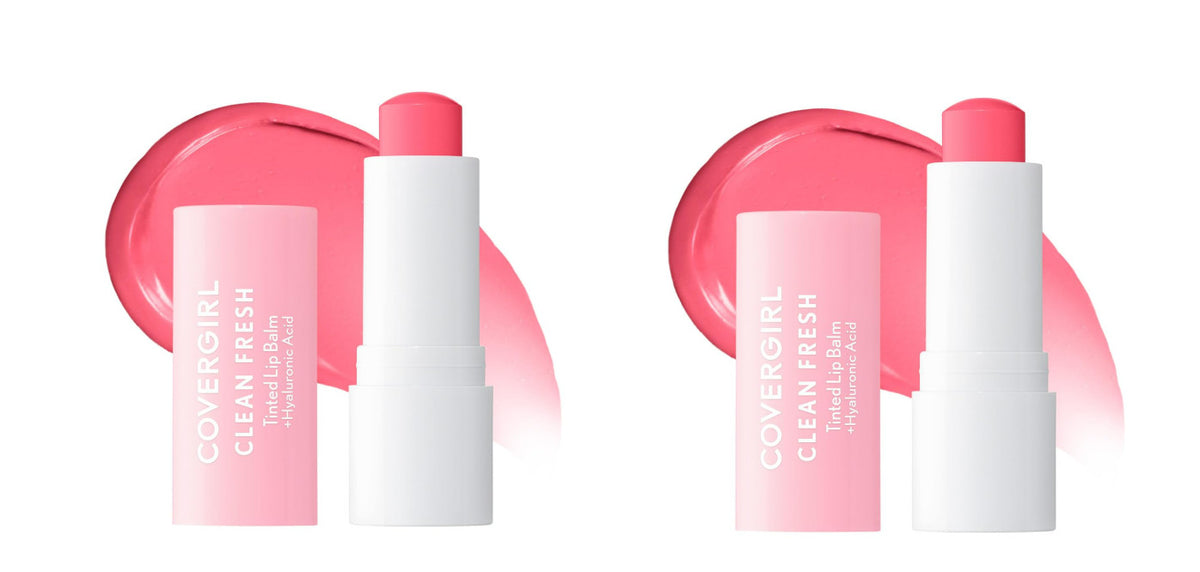 Hydrating Lip Balm Set with SPF 15 - Pink & Pomegranate Tints