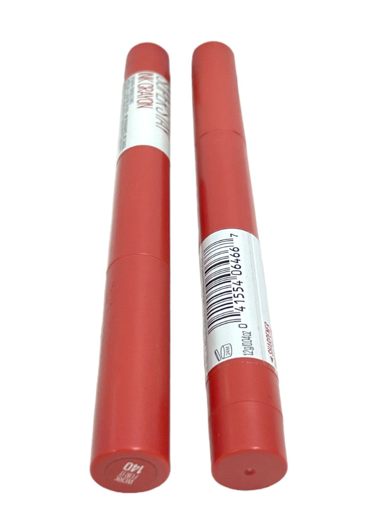 Maybelline Super Stay Ink Crayon Lip Color Set - Assorted Shades, 1.2g