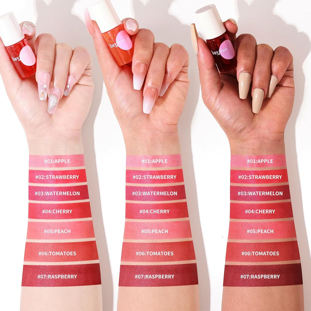 Long Lasting Waterproof Lip Tint Set - Non-Sticky Lip & Cheek Color