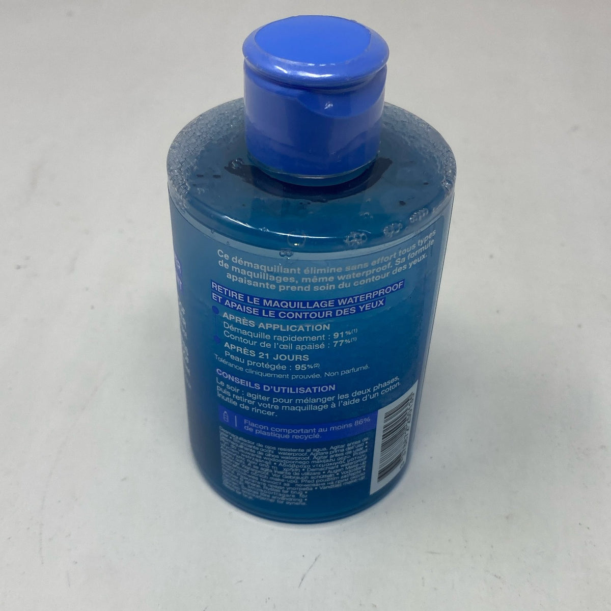 Waterproof Eye Makeup Remover Blue 200 mL - Gentle & Effective