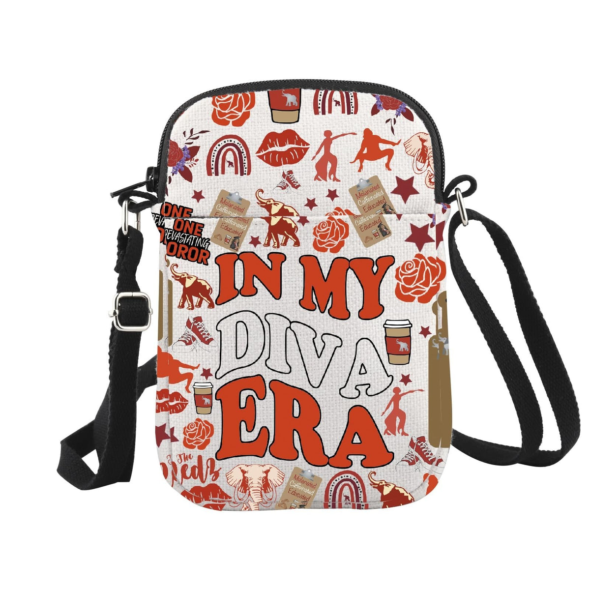 Crossbody Bag for Women Men - Sorority Gift & Sisterhood Accessory