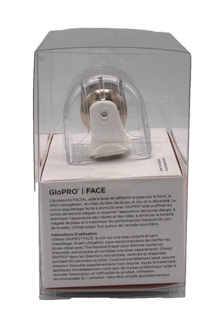 Micro Tip Attachment for Face Microdermabrasion Devices - White