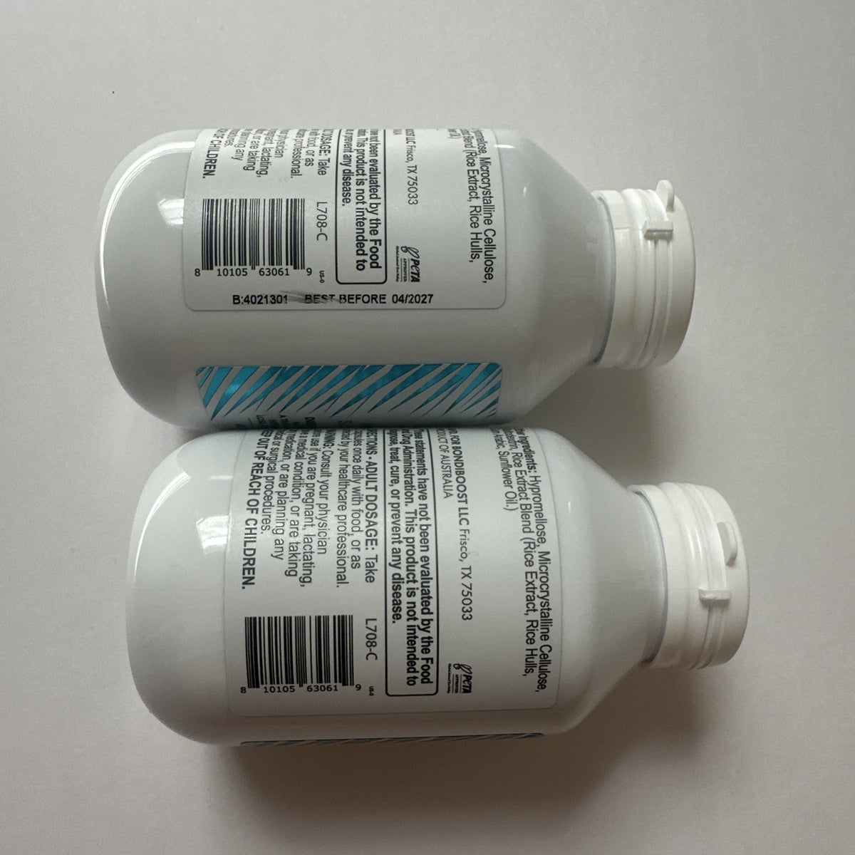 Hair Loss Vitamins 60 Count Supplement