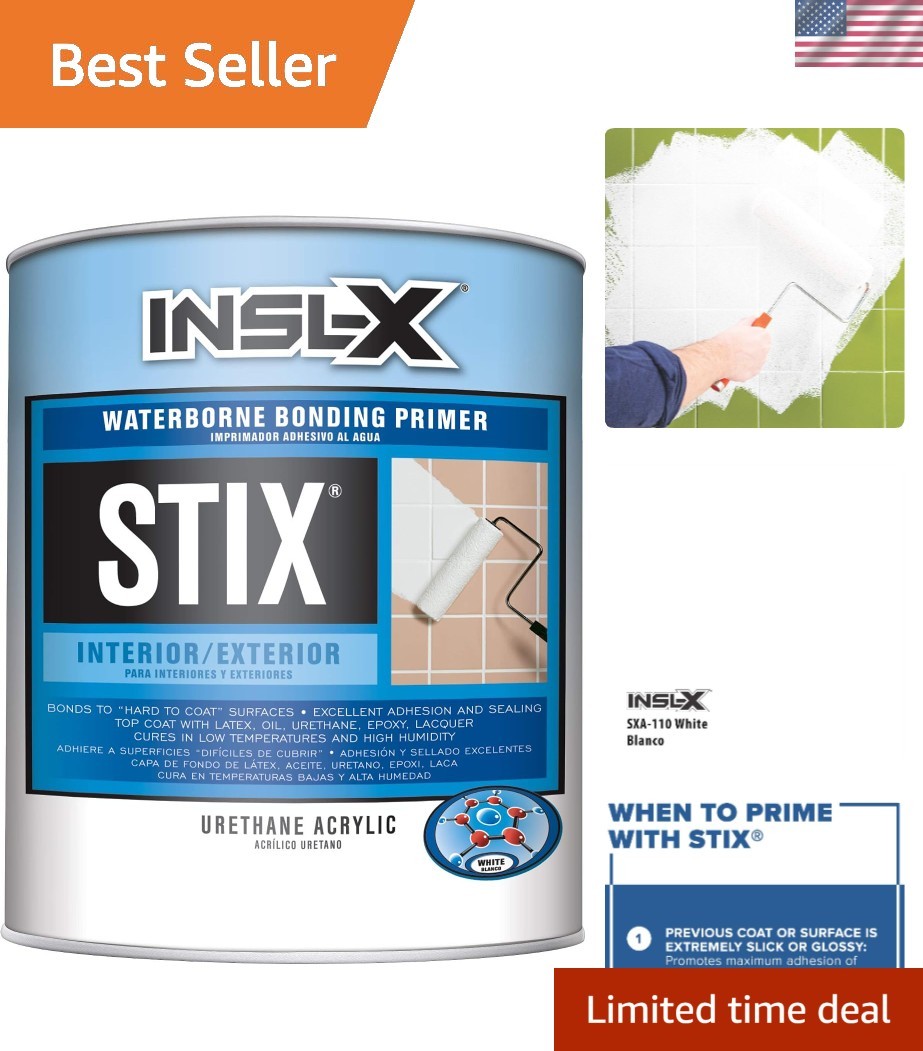 Acrylic Waterborne Primer Sealer - Interior & Exterior Use 1 Quart