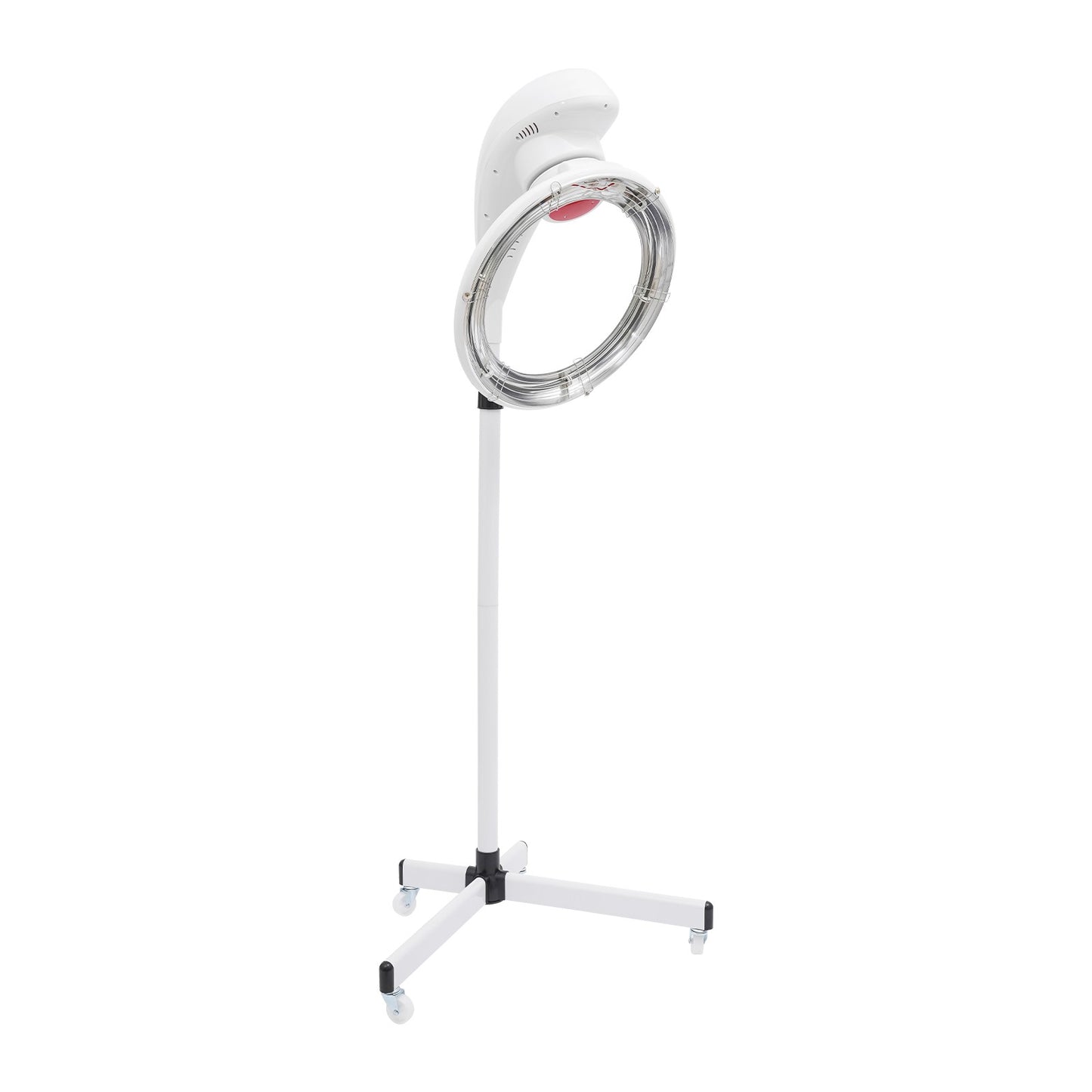 Professional Infrared Hair Dryer with Adjustable Height & Wheels for Salon Styling