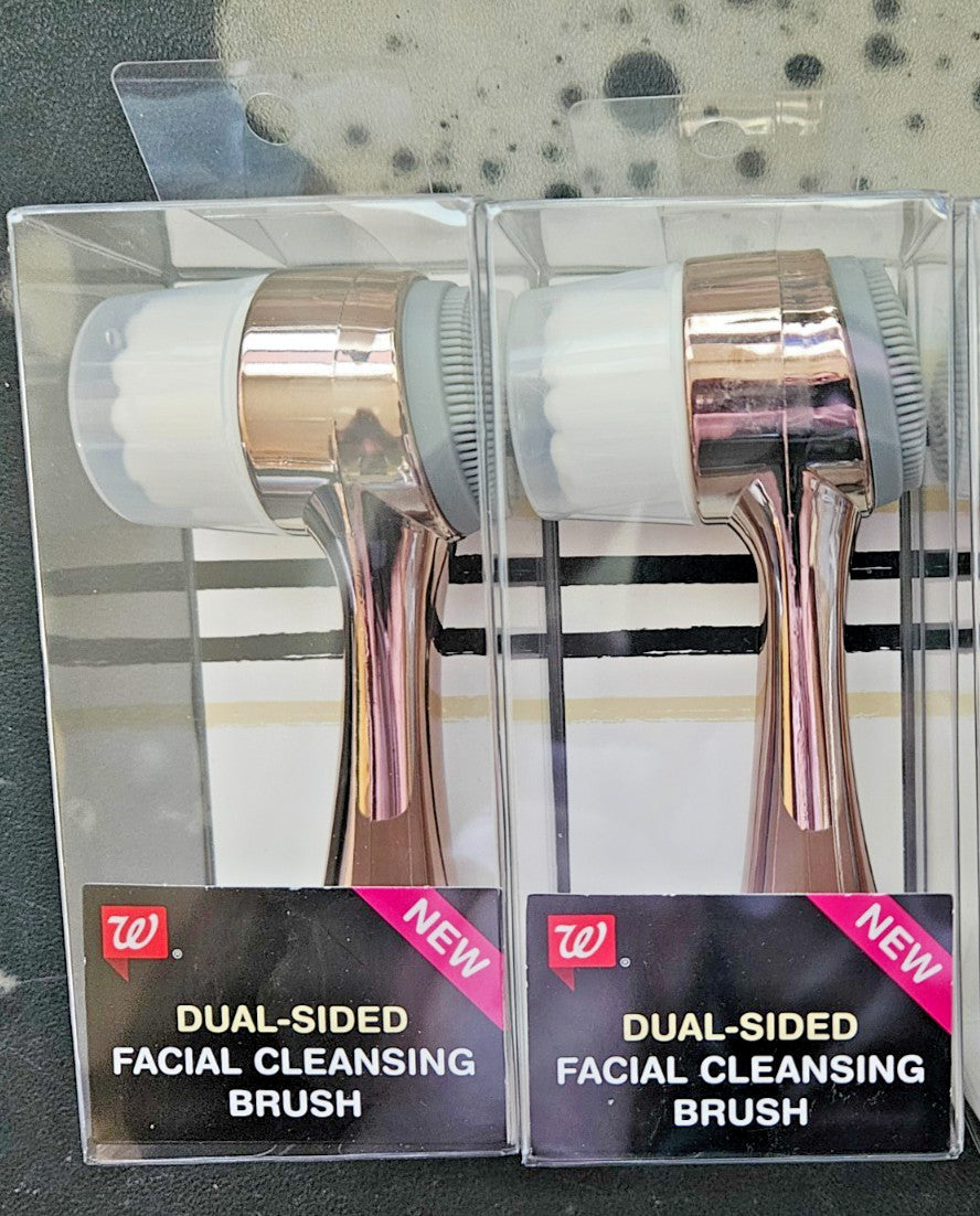 Walgreens Beauty Dual-Sided Facial Cleansing Brush 2 Pack
