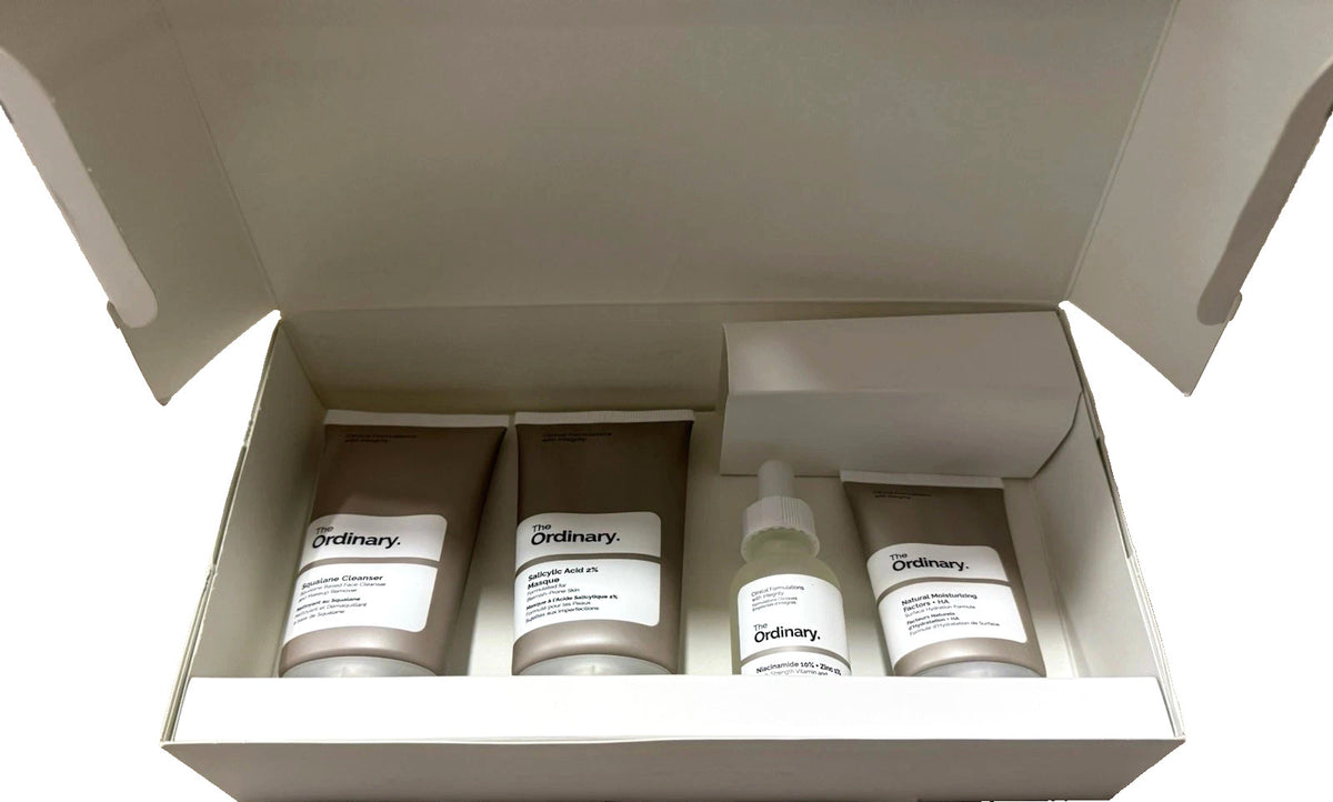 The Ordinary Balance Skincare Set - Cleanser, Serum, Mask, Moisturizer