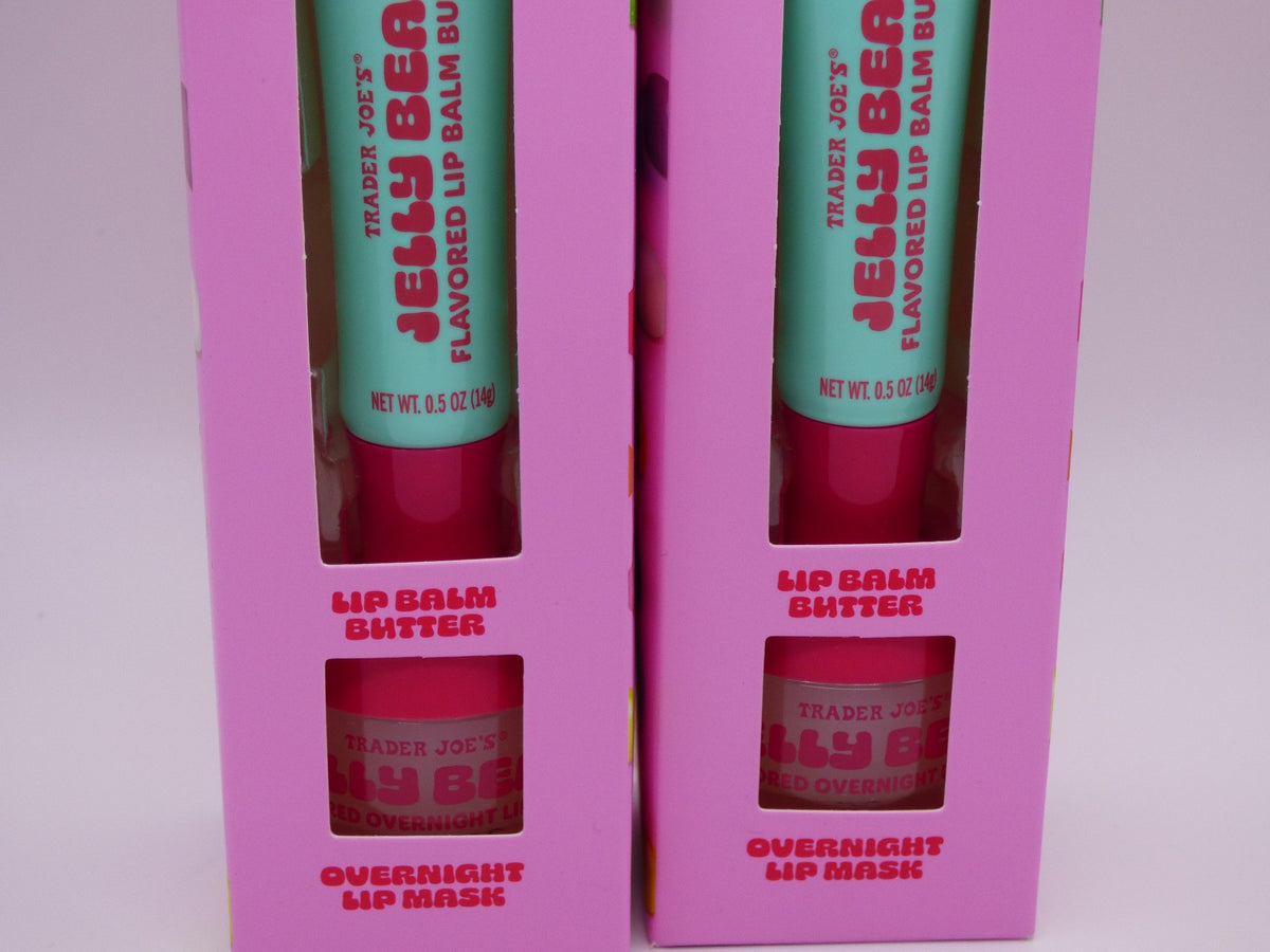 Lip Duo Set - Jelly Bean Flavored Lip Balm & Lip Gloss 2-Pack