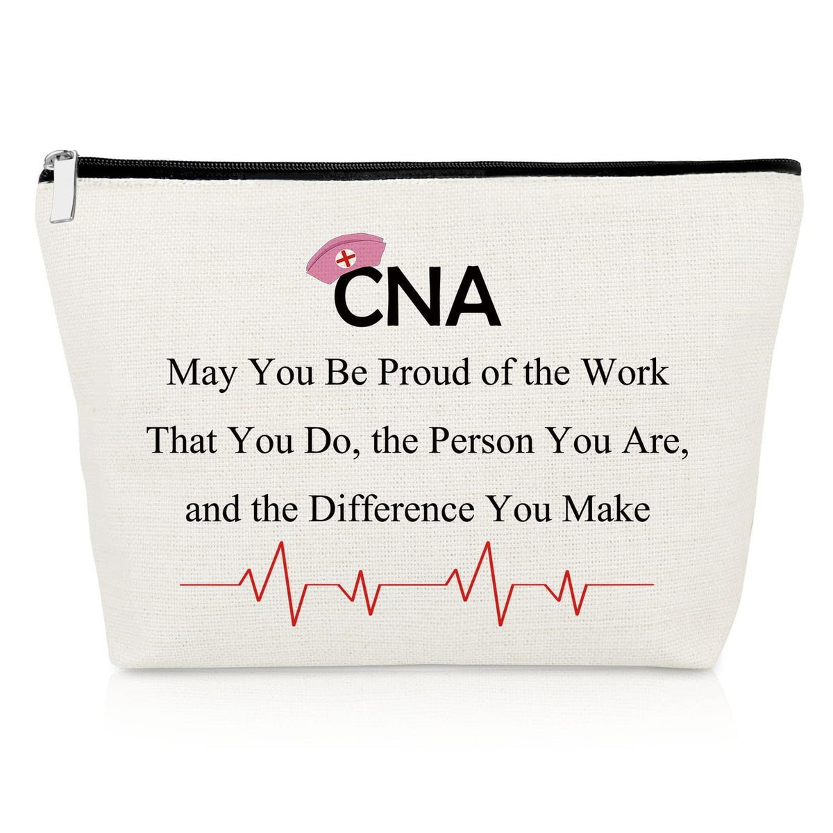 Nursing Assistant Makeup Bag - CNA Appreciation Gift for Women