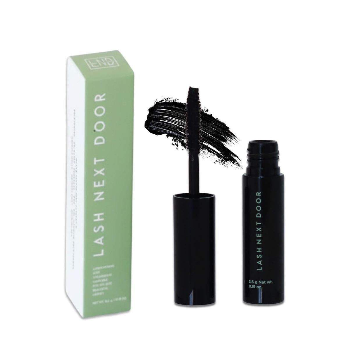 Travel Size Mini Black Mascara Set - 3 Pack of Lash Next Door by Brooklyn & Bailey
