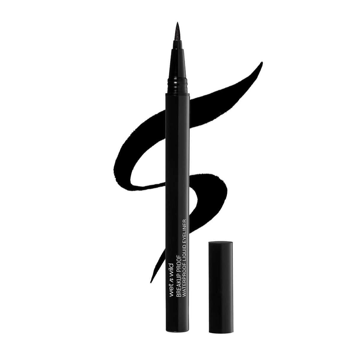 Waterproof Liquid Eyeliner with Ultra-Fine Brush - Long-Lasting 16H