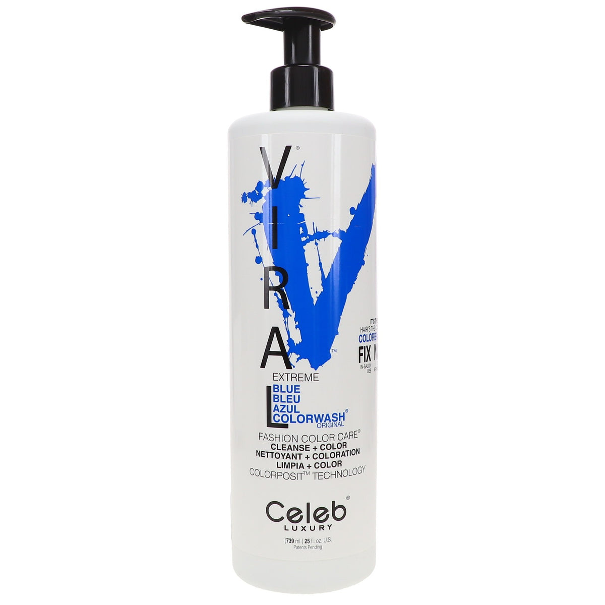 Blue Colorwash Shampoo for Color-Treated Hair 25 oz - Vibrant Hair Care