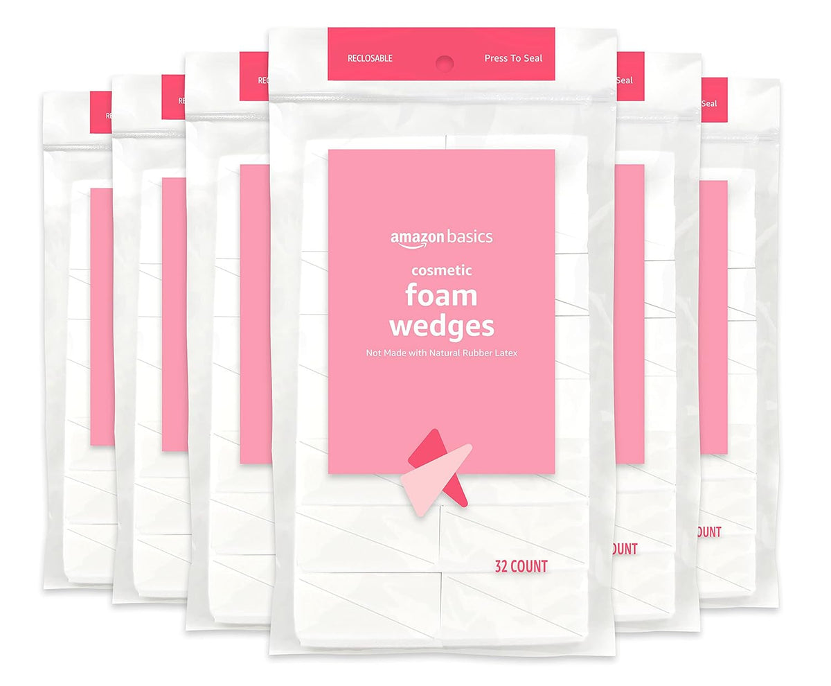 Makeup Sponges 192 Count - Cosmetic Wedges for Foundation Blending