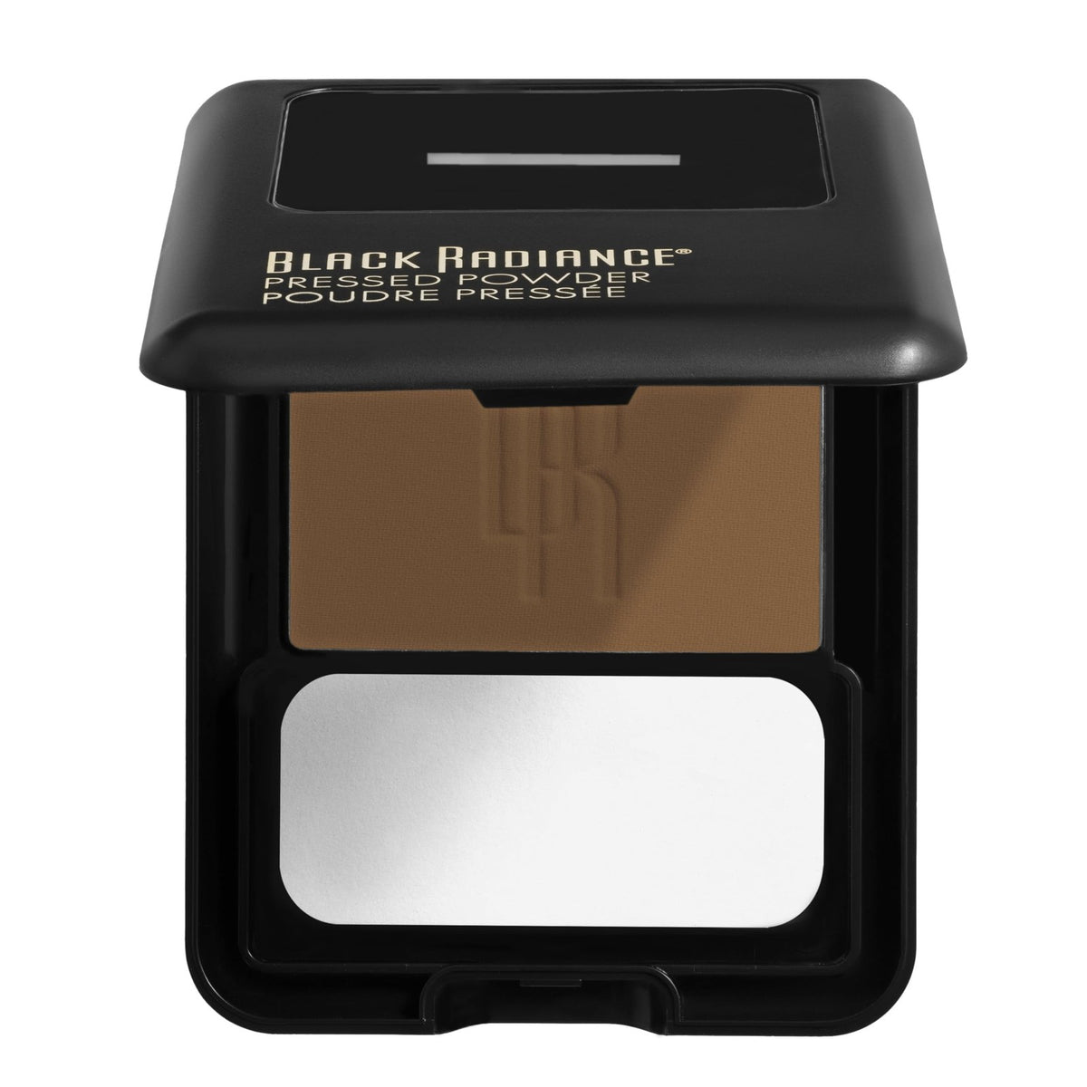 Oil-Free Face Powder with Mirror & Brush - Matte Finish, Golden Almond